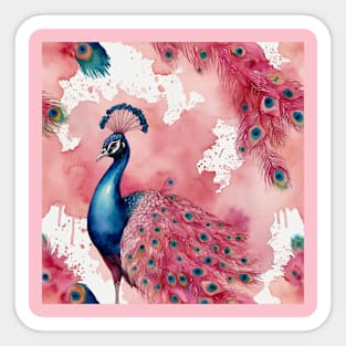 Peacock Sticker